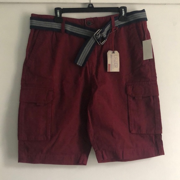 Macy's Other - NWT MACY'S Men's Red Cargo Shorts